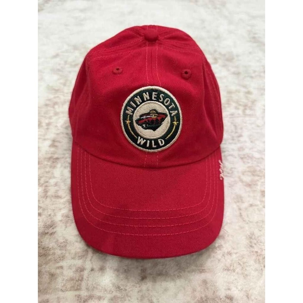🏒 Minnesota Wild NHL '47 Brand Women's Red Baseball Hat 🏒